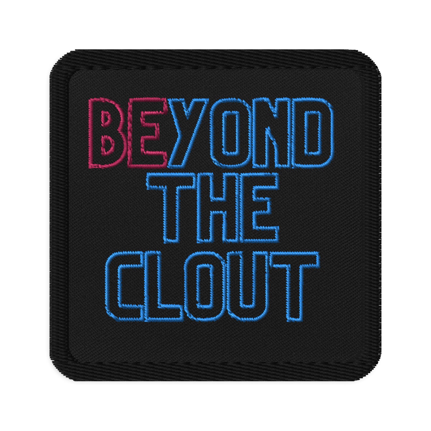 BEyond Embroidered patch